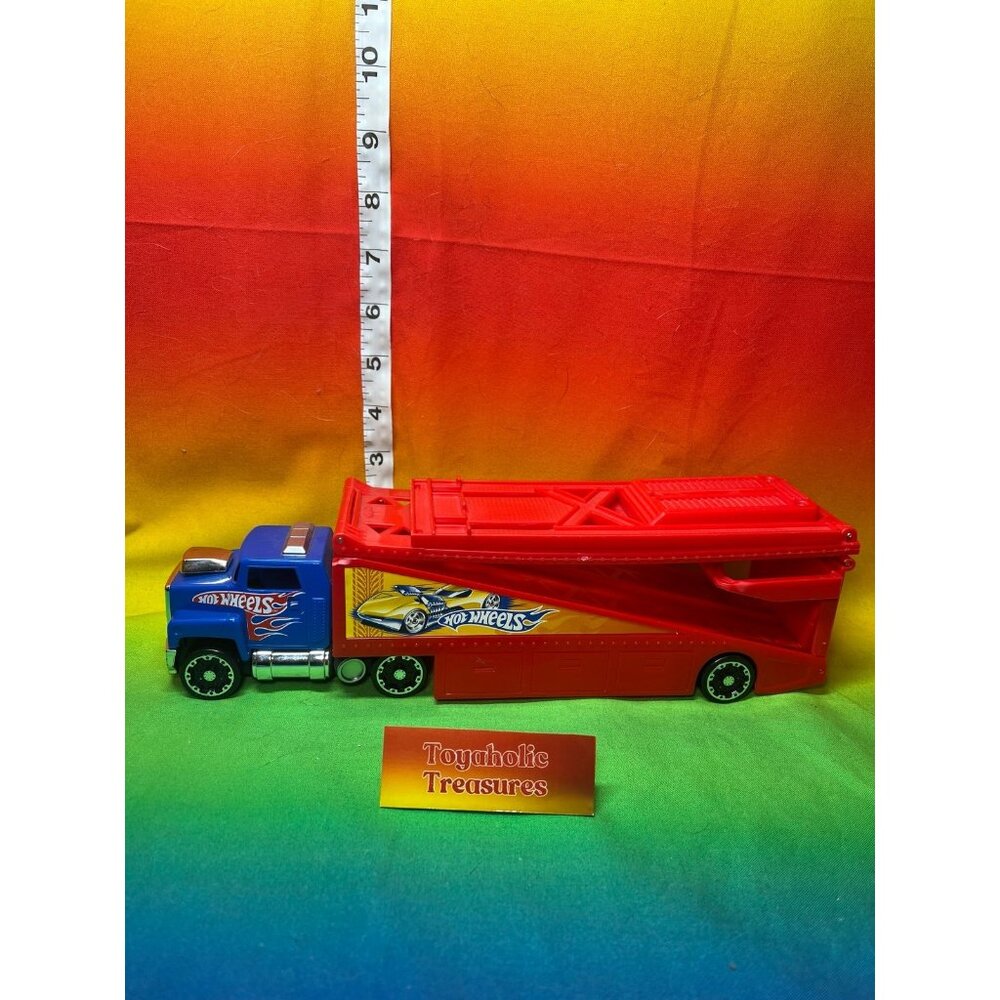 Hot Wheels Racing Big Rig Hauler Semi Truck - Picture 1 of 6